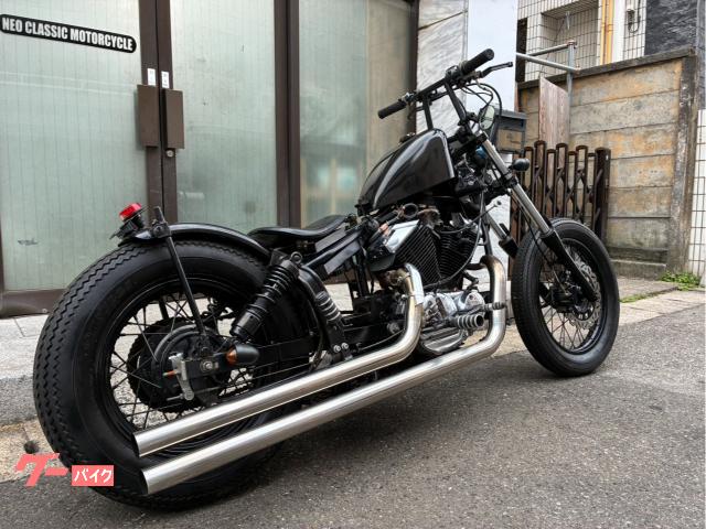 岡山 ドラッグスター250 フリスコフルカスタム ヤマハ ドラッグスター250 フリスコブラックアウトフルカスタム