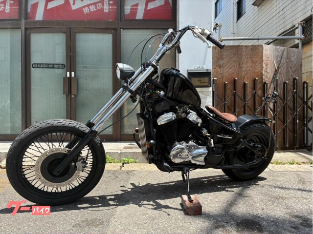 ホンダ スティード400 マッドブラックアウトフルカスタム