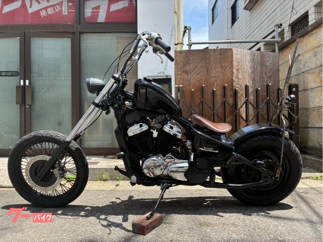 ホンダ スティード400 マッドブラックアウトフルカスタム 