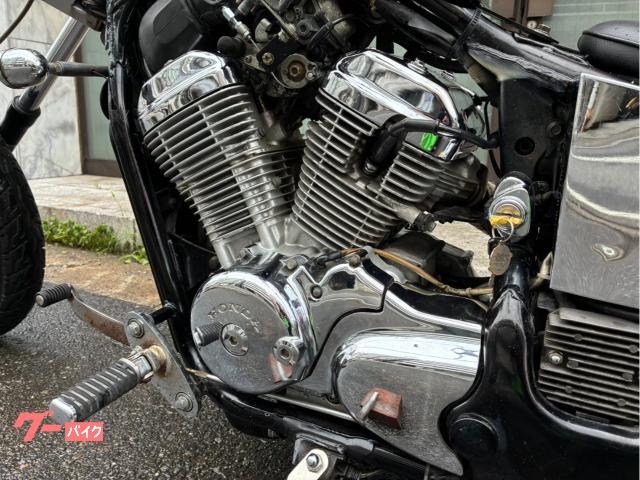 ホンダ スティード400 フレアタンク チョッパーフルカスタム ロング