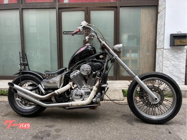 美品　スティード　400 タンク　ガソリンタンク　フレア　カスタム ホンダ スティード400 フレアタンク チョッパーフルカスタム ラッド