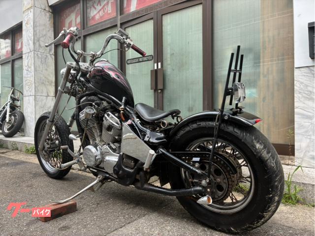 ホンダ スティード400 フレアタンク チョッパーフルカスタム ラッド