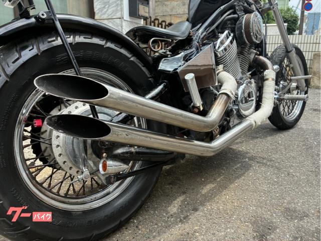 ホンダ スティード400 フレアタンク チョッパーフルカスタム ラッド