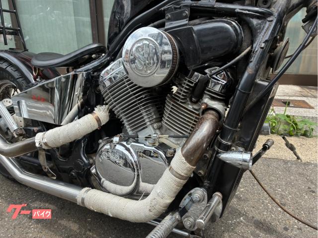 ホンダ スティード400 フレアタンク チョッパーフルカスタム ラッド