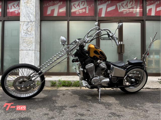 ホンダ スティード400 フレアチョッパーフルカスタム ツイスト