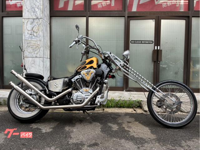 ホンダ スティード400 フレアチョッパーフルカスタム ツイスト