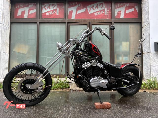 ホンダ スティード400 ガーターフォークチョッパーフルカスタム