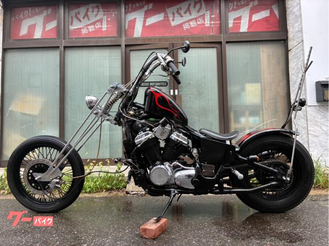 ホンダ スティード400 ガーターフォークチョッパーフルカスタム