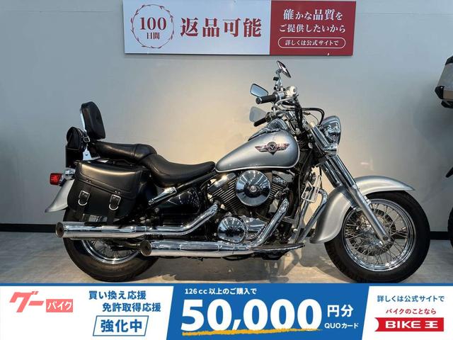 バルカン４００クラシック　サイドバッグ　バックレスト　タコメーター等装備多数