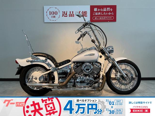 ドラッグスター４００　エイプハンガー　ＥＡＳＹ　ＲＩＤＥＲＳシート　スラッシュカットマフラー　カスタム多数