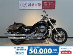 スズキ　ブルバード４００　インジェクション　サイドバッグ　エンジンガード　スマホホルダー装備