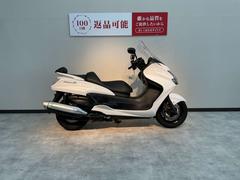 ヤマハ　グランドマジェスティ４００　２００９年モデル　グリップヒーター　バックレスト装備