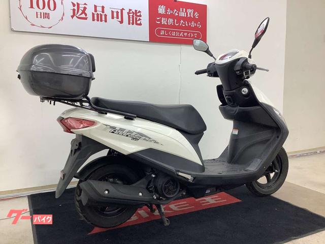 アドレス125 　リアボックスつき　数日だけ値下げ スズキ アドレス125 リアボックス装備｜バイク王 小山店｜新車