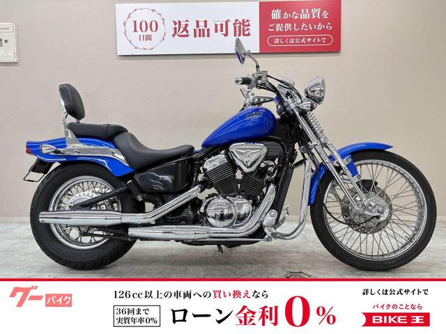ホンダ スティード400VLS エンジンガード バックレスト装備