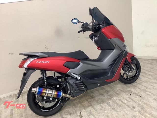 beams マフラー　バイク　NMAX125 2017年式　SED6J対応 ヤマハ NMAX SED6J型 2017年モデル ロングスクリーン