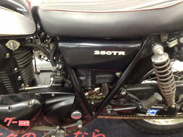 カワサキ 250TR BJ250F型・ハンドル、シートカスタム
