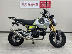 ホンダ　グロム　２０２１年モデル　リアキャリア　ヨシムラマフラー　フェンダーレス装備