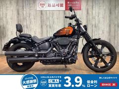 ＨＡＲＬＥＹ−ＤＡＶＩＤＳＯＮ　ＦＸＢＢＳ　ソフテイルストリートボブ１１４　ハンドルカスタム　デタッチャブルバックレスト