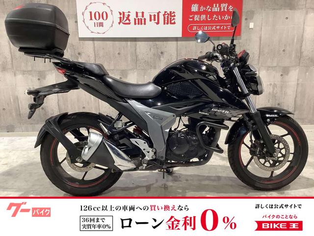 ＧＩＸＸＥＲ　１５０　２０２０年モデル　グリップヒーター　エンジンガード　ＵＳＢ　リアボックス装備