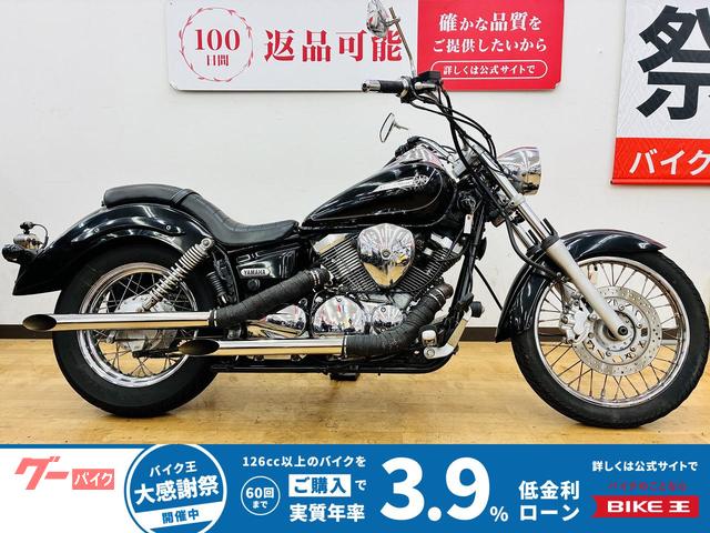 ドラッグスター２５０　ドライブレコーダー・サイドバック装備