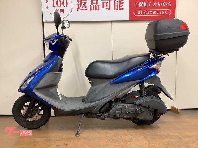 ★SUZUKIアドレスV125S 1万km台 LED トップケース CF4MA★東京/大田区【下取OK】 スズキ アドレスV125S トップケース・インジェクション
