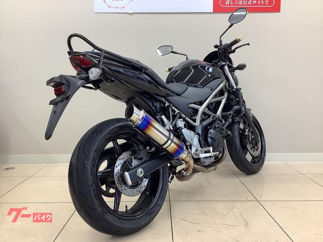 スズキ SV650 BEAMSマフラー・ビキニカウル・グラブバー装備 スズキ SV650 BEAMSマフラー・ビキニカウル・グラブバー装備