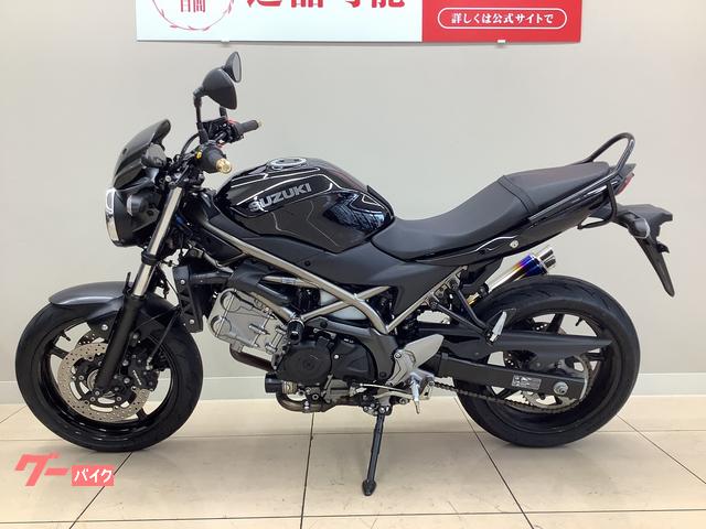 スズキ SV650 BEAMSマフラー・ビキニカウル・グラブバー装備