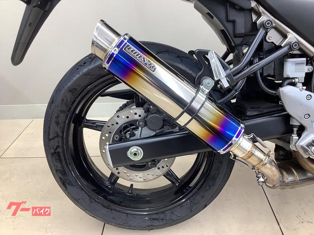 スズキ SV650 BEAMSマフラー・ビキニカウル・グラブバー装備