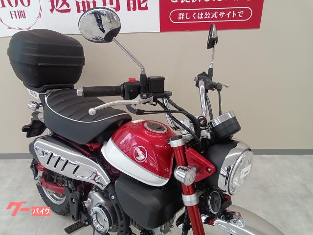ホンダ モンキー125／JB02型／リアキャリア＆トップケース装備