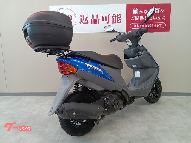 スズキ アドレスV125G 純正オプションGIVI製リアボックス