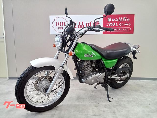 SUZUKI バンバン200 NH41A キャブレター　オールペイント　ホワイト/ベージュ　フロントフォークOH ブレーキパッド交換　シート新品張り替 スズキ バンバン200 フルノーマル キャブレターモデル NH41A
