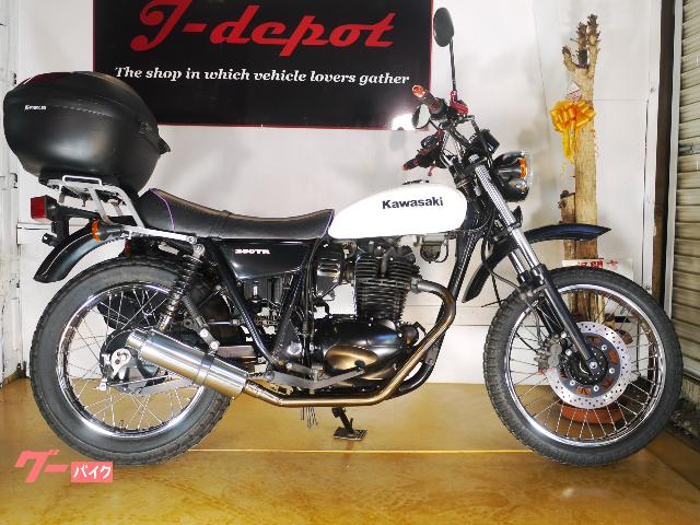 KAWASAKI ２５０ＴＲ 純正マフラー 値引き相談して下さい - 車・バイク 