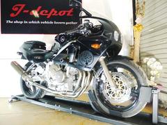ホンダ　ＣＢＲ４００ＲＲ　ＮＣ２３　ヤマモトレーシング　ハーフカウル　ステップ　ハンドル　キャブレターモデル　ライトカスタム車