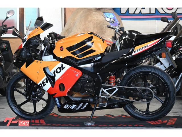ホンダ NS－1 レプソルカラー CBRカウル 前後タイヤ新品 太足