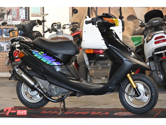ＪＯＧ　Ｚ　フォーク社外　タイヤ前後新品　Ｖ８チャンバー　ＰＯＳＨＣＤＩ