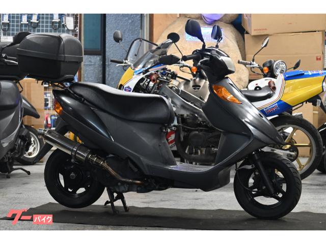 アドレスＶ１２５　ＢＥＡＭＳマフラー　リアボックス