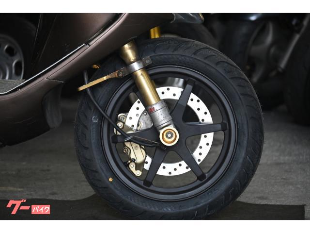 スズキ アドレスV125G ZZホイール ロンホイ 前後タイヤ新品