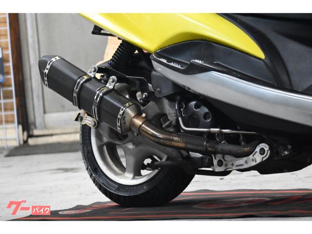 ヤマハ マジェスティ125FI 前後タイヤ新品 バーハン 空燃費計