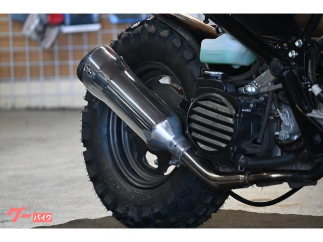 ホンダ ズーマー 前後タイヤ新品 ロンホイ 社外ハンドル スパトラ