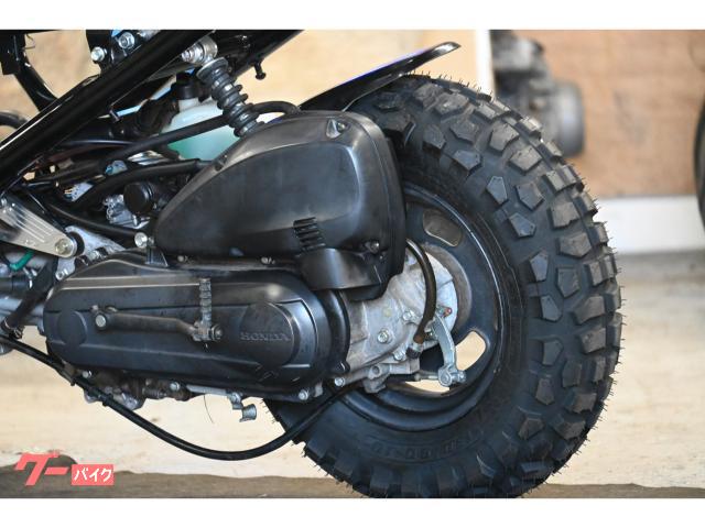 ホンダ ズーマー 前後タイヤ新品 ロンホイ 社外ハンドル スパトラ