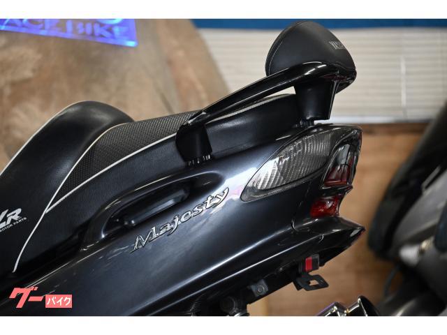 ☆マジェスティ125FI＊社外マフラー＊バーハン化＊ローダウンサス＊WAKO’Sオイル交換済☆下取り全国配送も可能です☆彡 ヤマハ マジェスティ125FI カスタム車 バーハン BEAMS