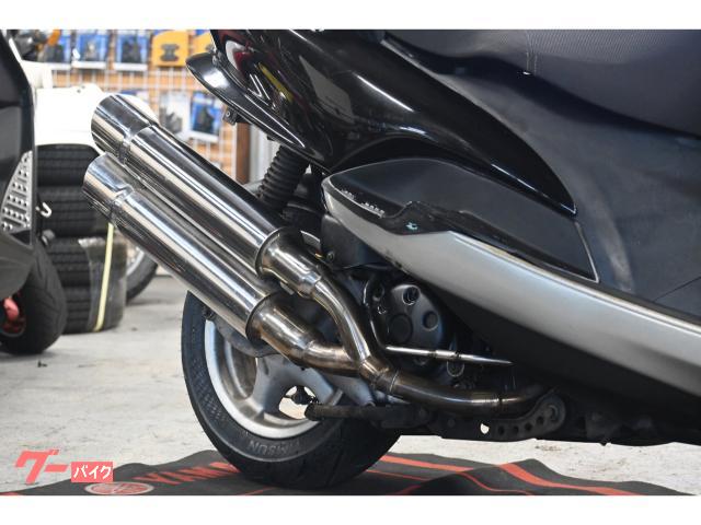 ヤマハ マジェスティ125FI 2灯Fマスク バーハン 2本だし