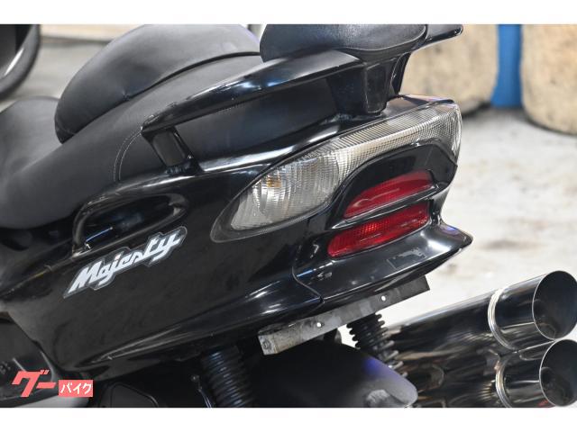 ヤマハ マジェスティ125FI 2灯Fマスク バーハン 2本だし