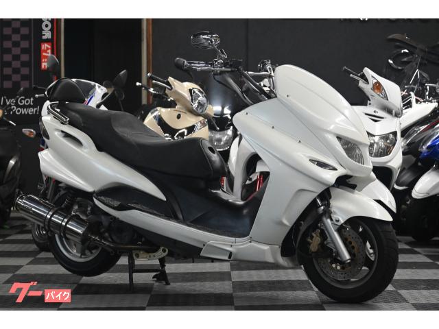 マジェスティ125 エアロ バーハン Rタイヤ新品