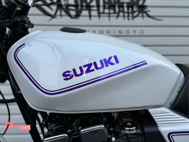 スズキ ＧＳＸ４００Ｆ タックロールシート 車検付き カスタムペイント ４－２－１マフラー  シリンダーガスケット類新品｜湘南輪業｜新車・中古バイクなら【グーバイク】