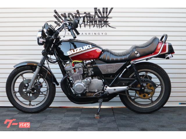 GSX400FS タンク凹凸無し　純正塗り替え無しオリジナルペイント GSX400FS タンク凹凸無し 純正塗り替え無しオリジナルペイント