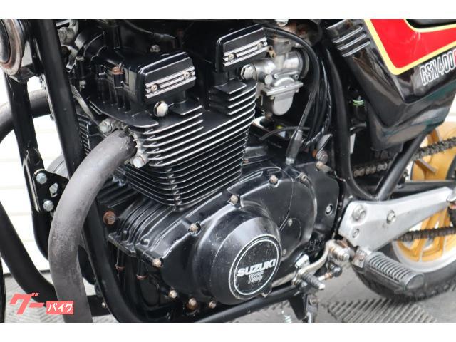 GSX400E マフラー　ハス切り GS400/GSX400E/ザリ/ゴキ 猪管3 メガサイクロン 外伝 耐熱