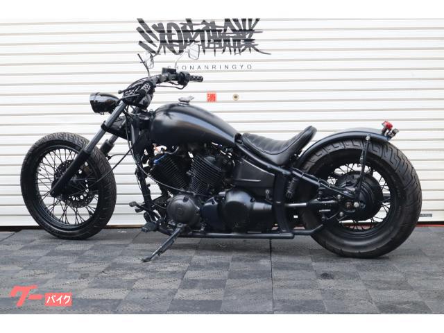 ヤマハ　ドラッグスター400 純正品　トリプルツリー　曲がりなし ヤマハ ドラッグスター400 ニューロッドカスタム 4TR カスタム