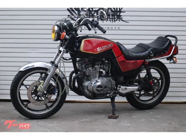 スズキ GSX250E ゴキ 星キャスト アップハンドル タックロール