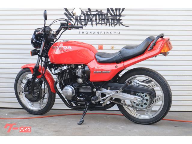 ホンダ CBX400F ソリッド赤カラー 車検2年付き ケツ上げ